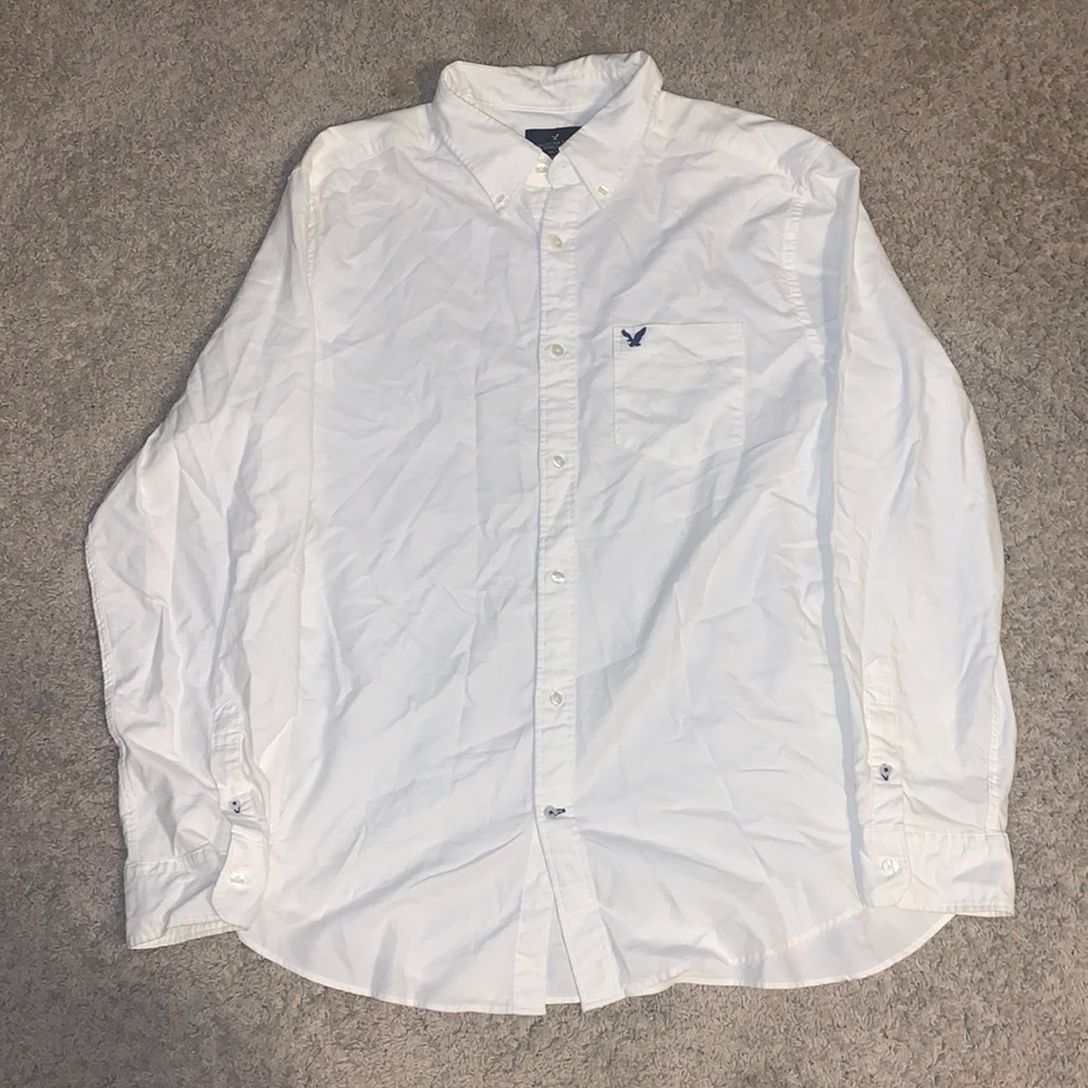 American Eagle men’s polo longsleeve